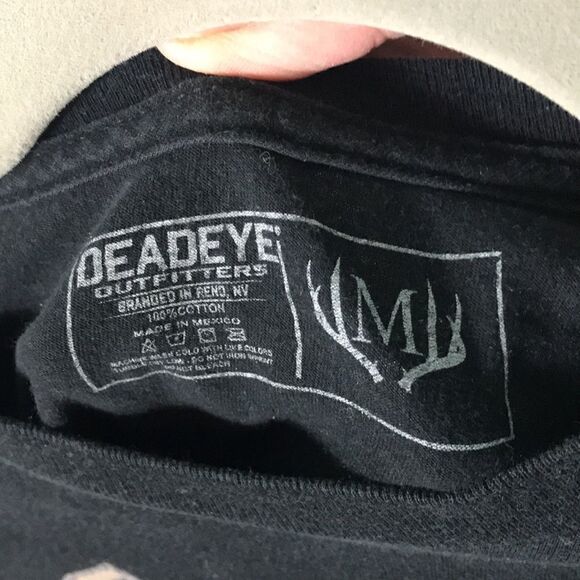Dead eye Hunting Brand shoot scout hunt Reno Nevada Shirt Size Medium EUC - Picture 4 of 5